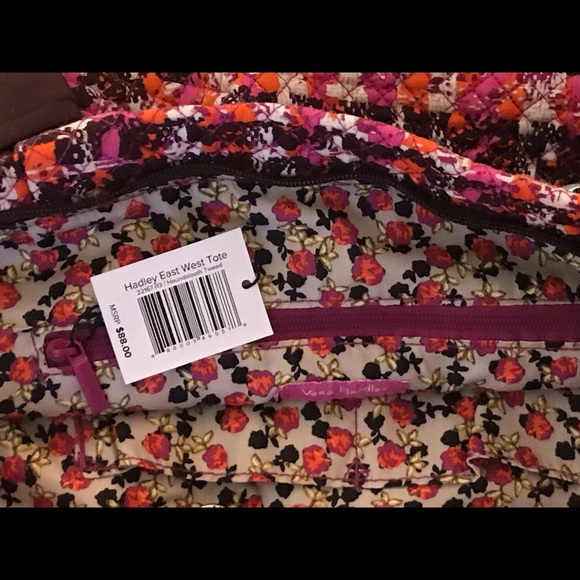 Vera Bradley set. NWT Houndstooth Hadley Tweed and All in one Crossbody. - Picture 4 of 4